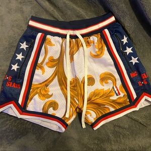Collect and Select x SLAM Magazine ‘92 Gold Swingman shorts